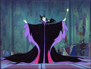 Original animated Maleficent in King Stefan's Court